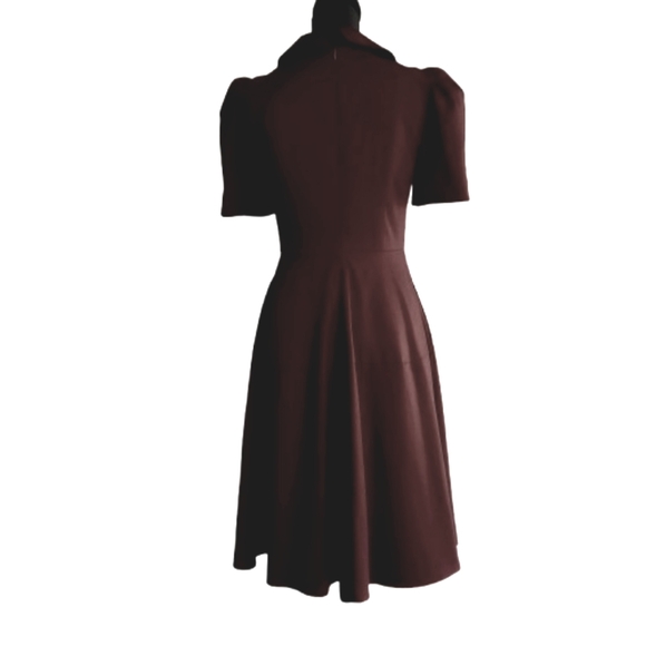 Gal Meets Glam Burgundy Dress Size 2 - Picture 3 of 15